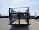 6.4x18 Debris Junk Trash Removal Trailer 6ft Mesh Barn Door Gates (2) 3500lb Axles 7K Gvwr - SLE Equipment - 5