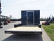 8.5x20 Hybrid Enclosed Trailer with Back Door (2) 5,200lb Axles Storage - SLE Equipment - 5