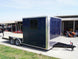 8.5x20 Hybrid Enclosed Trailer with Back Door (2) 5,200lb Axles Storage - SLE Equipment - 8