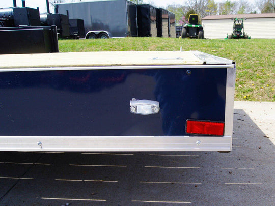8.5x20 Hybrid Enclosed Trailer with Back Door (2) 5,200lb Axles Storage - SLE Equipment - 14