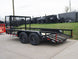 6.4x14 Powder Coated Dovetail Utility Trailer with Elevated Basket (2) 3500lb Axles - SLE Equipment - 3