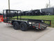 6.4x14 Powder Coated Dovetail Utility Trailer with Elevated Basket (2) 3500lb Axles - SLE Equipment - 4