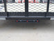 6.4x14 Powder Coated Dovetail Utility Trailer with Elevated Basket (2) 3500lb Axles - SLE Equipment - 16