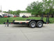 7'x14' Equipment Trailer (2) 7K Axles with 5' Stand-Up Ramps