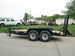 7'x14' Equipment Trailer (2) 7K Axles with 5' Stand-Up Ramps