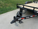 7'x14' Equipment Trailer (2) 7K Axles with 5' Stand-Up Ramps