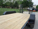 7'x14' Equipment Trailer (2) 7K Axles with 5' Stand-Up Ramps