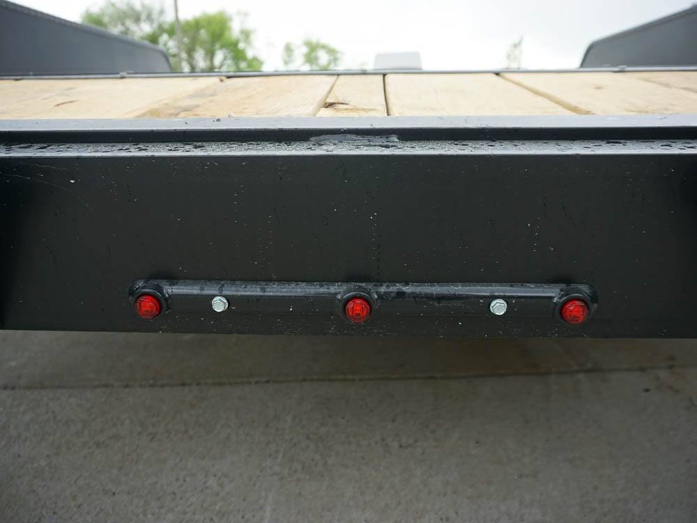 7'x14' Equipment Trailer (2) 7K Axles with 5' Stand-Up Ramps