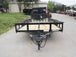 6.4x16 Utility Trailer Dovetail (2) 3500lb Axles with Gate