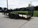 6.4x16 Utility Trailer Dovetail (2) 3500lb Axles with Gate