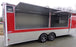 8.5' x 24' Enclosed Red Food Trailer Car Hauler Catering Event