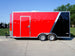 8.5x18 Custom Two-Tone Enclosed Trailer with Rubber Floor