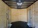 8.5x18 Custom Two-Tone Enclosed Trailer with Rubber Floor