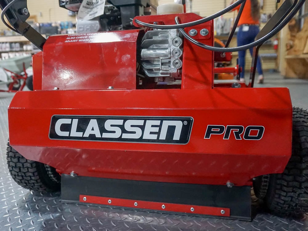 Classen TRS-20H Dethatcher Turf Rake Self Propelled