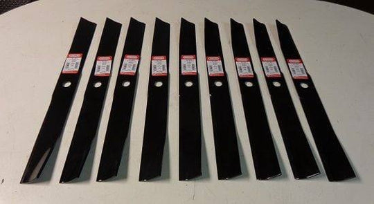 Oregon 91 - 391 Lawn Mower Blades 20 - 7/16" John Deere M48452 AM35557 Set of 9 - SLE Equipment - 1