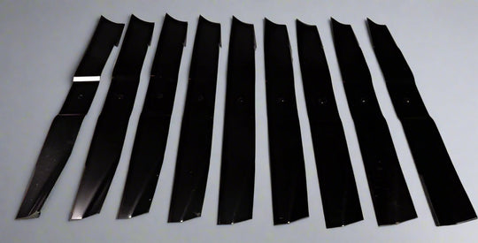 Oregon 95 - 028 Lawn Mower Blades 19 - 5/16" MTD 742 - 0537 942 - 0537 742 - 0473A Pack of 9 - SLE Equipment - 1