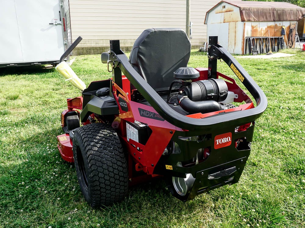 Toro 4000 Series Zero Turn Mower Front Right