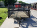 6.4x14 Dovetail Utility Trailer Stacked Baskets (2) 3500lb Axles