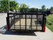 6.4x14 Dovetail Utility Trailer Stacked Baskets (2) 3500lb Axles