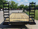 8.5x20 Deckover I - Beam Trailer (2) 5,200lb Axles Stand - Up Ramps 10k GVWR - SLE Equipment - 6
