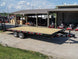 8.5x20 Deckover I - Beam Trailer (2) 5,200lb Axles Stand - Up Ramps 10k GVWR - SLE Equipment - 8