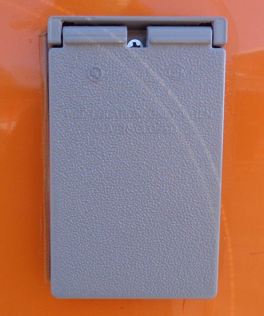 Concession Trailer 8.5'x16' Orange - Catering Vending Food BBQ - SLE Equipment - 62