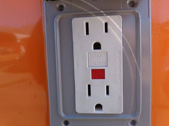 Concession Trailer 8.5'x16' Orange - Catering Vending Food BBQ - SLE Equipment - 66