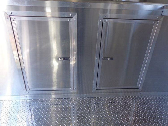 Concession Trailer 8.5'x16' Orange - Catering Vending Food BBQ - SLE Equipment - 11