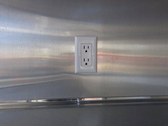 Concession Trailer 8.5'x16' Orange - Catering Vending Food BBQ - SLE Equipment - 39