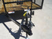 6.4x14-4ft Mesh Straight Deck Utility Trailer (2) 3500lb Axles