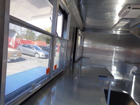 Concession Trailer 8.5'x16' Orange - Catering Vending Food BBQ - SLE Equipment - 23
