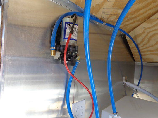 Concession Trailer 8.5'x16' Orange - Catering Vending Food BBQ - SLE Equipment - 25