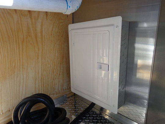 Concession Trailer 8.5'x16' Orange - Catering Vending Food BBQ - SLE Equipment - 29