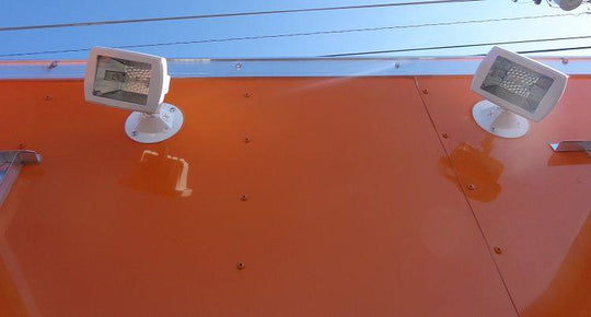 Concession Trailer 8.5'x16' Orange - Catering Vending Food BBQ - SLE Equipment - 15