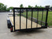 7x20 Straight Deck Utility Trailer (2) 3500lb Axles with Tall Gate