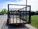 7x16 Powder Coated Straight Deck Utility Trailer with 6ft Mesh Sides (2) 3500lb Axles - SLE Equipment - 5