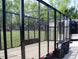 7x16 Powder Coated Straight Deck Utility Trailer with 6ft Mesh Sides (2) 3500lb Axles - SLE Equipment - 12