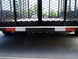 7x16 Powder Coated Straight Deck Utility Trailer with 6ft Mesh Sides (2) 3500lb Axles - SLE Equipment - 16