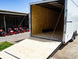 8.5x20 White V - Nose Enclosed Trailer (2) 3500lb Axles - SLE Equipment - 10