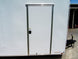 8.5x20 White V - Nose Enclosed Trailer (2) 3500lb Axles - SLE Equipment - 17