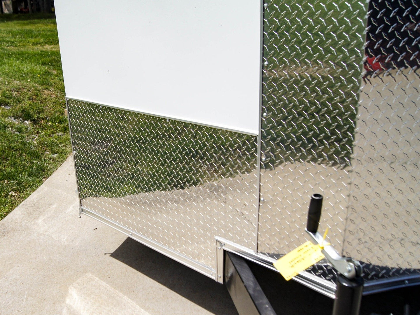 Enclosed Trailer 8.5' x 20' White 3500lb Axles - Cargo Hauler