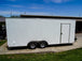 Enclosed Trailer 8.5' x 20' White 3500lb Axles - Cargo Hauler