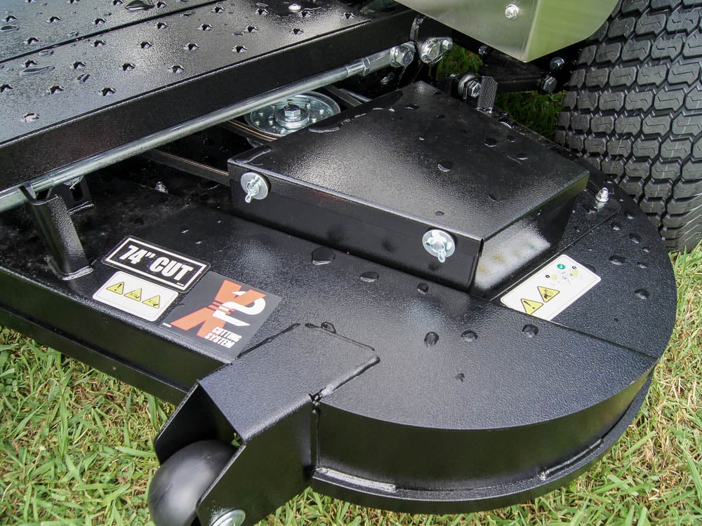 Dixie Chopper 3574KW Zero Turn Mower XCaliber front angle view