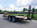 7x18 Equipment Trailer I-Beam (2) 7K Axles