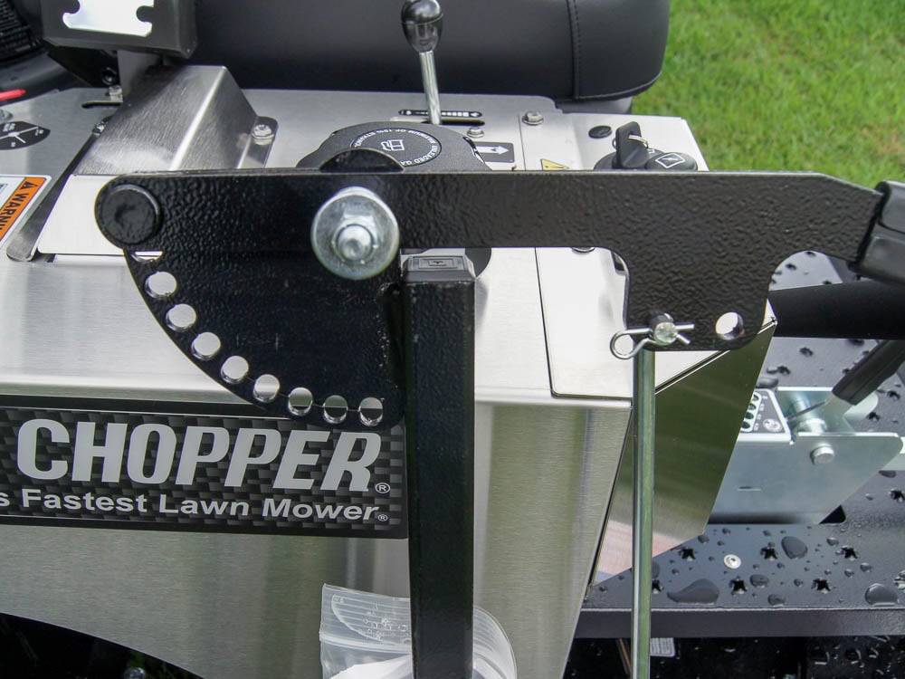 Dixie Chopper 3574KW Zero Turn Mower XCaliber front angle view