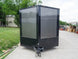 8.5x20 Charcoal Enclosed Trailer with Blackout Package (2) 5200lb Axles Storage - SLE Equipment - 2