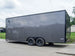 8.5x20 Charcoal Enclosed Trailer with Blackout Package (2) 5200lb Axles