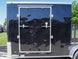 7x18 Hybrid Flat - Nose Enclosed Trailer with 4ft Mesh Deck Storage - SLE Equipment - 6