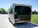 8.5x24 Two Tone-Black/Silver Enclosed Trailer (2) 5200lb Axle