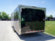 8.5x24 Two Tone - Black/Silver Enclosed Trailer (2) 5200lb Axle Storage - SLE Equipment - 5